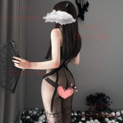 Bộ Bodysuit Lưới Toàn Thân Xẻ Đáy Táo Bạo, Tôn Dáng Tối Đa Và Khơi Gợi Sự Quyến Rũ Tự Nhiên C013