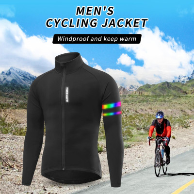 Áo khoác đi xe đạp dành cho nam Wosawe Bo284 chống nắng dài tay, chắn gió MTB
