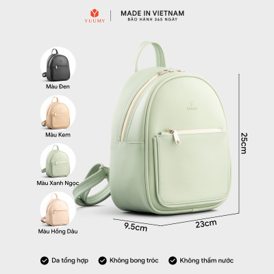 Balo Yuumy ( Thời trang nữ vừa A5 - Balo da Seasand YBA106 )