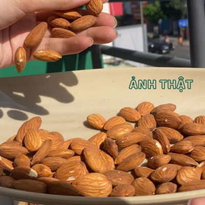 Hạt Hạnh Nhân Oaky 250g (Size Nhỏ) - Nhập Khẩu Mỹ, Ăn Vặt Healthy, Giàu Dinh Dưỡng Tự Nhiên