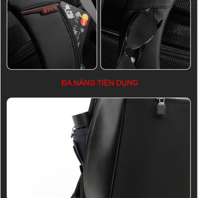 Ba lô du lịch đa năng chống trộm chống nước cao cấp 