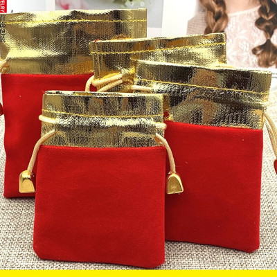 Combo Nhẫn Xoàn cặp đôi Nam Nữ, Phong Phong cách Châu Âu, chất liệu hợp kim mạ vàng, đính đá,  Kèm túi đựng Cung Hỷ - Mẫu CrownX.436B.05