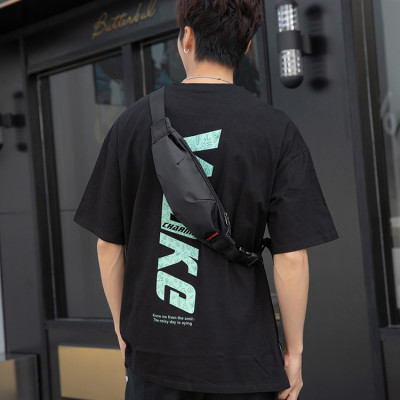 Túi Đeo Ngực Nam Thời Trang Teement, Chống Thấm Nước, Chống Xước, Chất Liệu Vải Oxford Cao Cấp, Thích Hợp Đi Chơi, Du Lịch - Hàng Chính Hãng