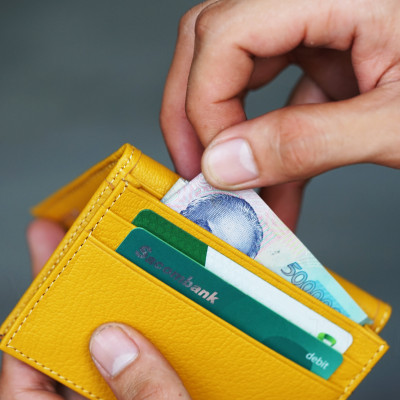 Ví da đựng card holder LEALUX