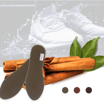 Lót giày vải cotton Hương quế CI-03 làm từ vải cotton - bột quế giúp hút ẩm - khử mùi - phòng cảm cúm và cải thiện sức khoẻ