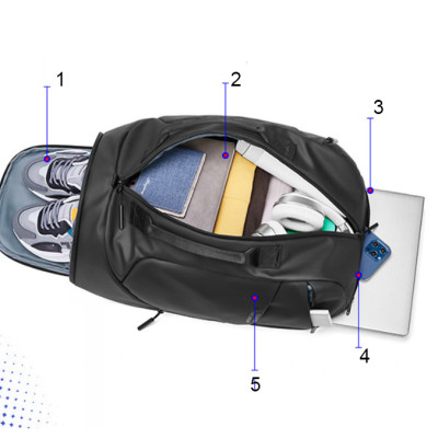 Balo du lịch đi làm đi chơi đi leo núi đa năng cao cấp phong cách mới