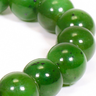 Vòng tay đá ngọc bích A mệnh hỏa, mộc - Ngọc Quý Gemstones