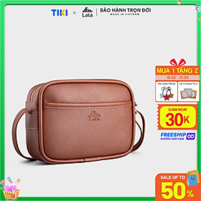 Túi Lata ( Thời trang nữ đi chơi size 19 - Túi đeo chéo da HN98 )