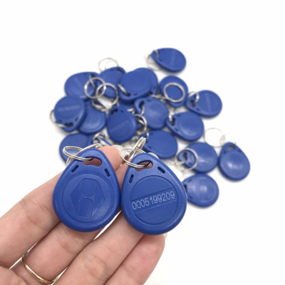 Thẻ Từ RFID Tần Số 125 Khz Dạng Móc Khóa Chip EM4100 - ID sẵn ( Hàng nhập khẩu)