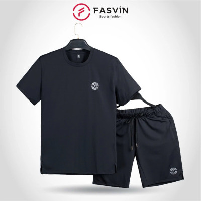 Bộ Quần Áo Thể Thao Nam FASVIN AT25663.HN Mềm mại co giãn thoáng mát