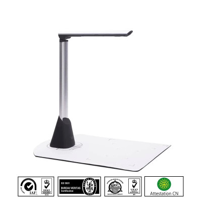 ROGTZ - Máy Scan Màu Di Động K1300AF 13MP Độ Phân Giải Cao HD Chế độ quét đa dạng A4 Sách vở Hóa đơn AMT CMND CCCD Tốc độ quét nhanh Lưu trữ đa dạng PDF JPG PNG BMP TIF 6 LED Cổng USB Pin Trâu Cắt Viền Đen Tự Động Nhận Diện Mã Vạch  Webcam-Hàng Chính Hãng