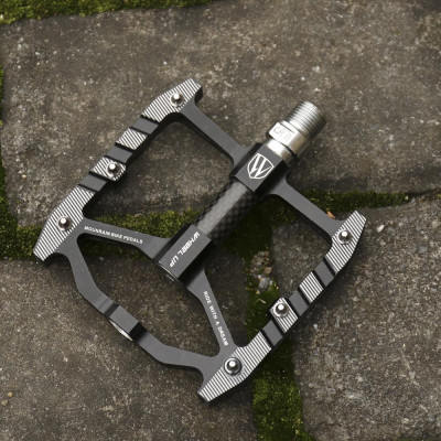 Hai cái bàn đạp xe đạp leo núi WHEEL UP hợp kim nhôm, siêu bền, chống trượt