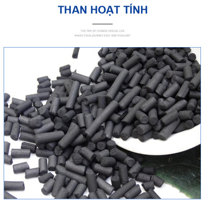 Than hoạt tính lọc nước 4KG cao cấp, lọc nước bể cá, nước sinh hoạt, giếng, công nghiệp, hồ thủy sinh, xử lý khí thải, khử độc, khử mùi ... 