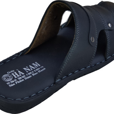 Dép bít mũi nam da bò thật HÀ NAM cao cấp GSB2043