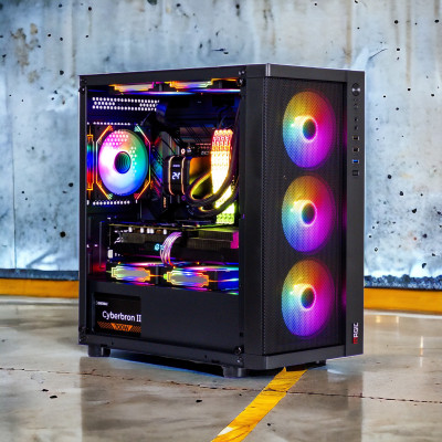 CASE MAGIC GM-01 CÓ SẮN 4 FAN (MATX) - Hàng chính hãng