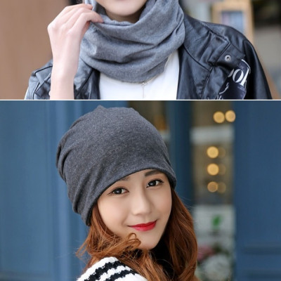 Mũ trùm đầu thun trơn đa năng, Khăn trùm đầu phù hợp cả nam và nữ