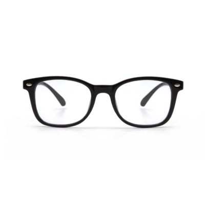 Kính xinh, Kính Mắt vuông Nam nhựa đen thời trang