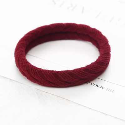 Sét 10 dây buộc tóc bản to HD28 mầu ngẫu nhiên