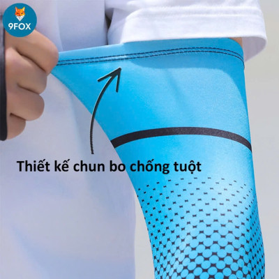 Combo Khăn ống cổ và găng tay chống nắng chống lạnh vải thun thoáng mát thích hợp cả nam và nữ UPF50+ Đen Cấp