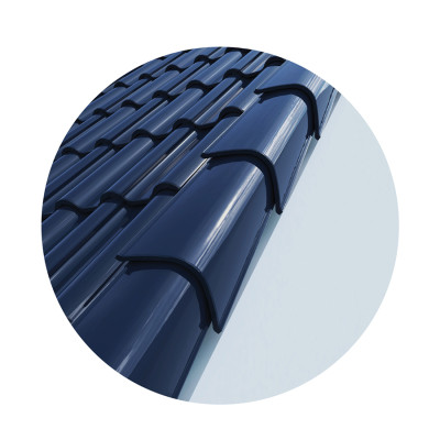 Ngói úp rìa tráng men cao cấp CASA PRO, chống thấm, chống rêu mốc - Hoa Sen Home - Hàng chính hãng