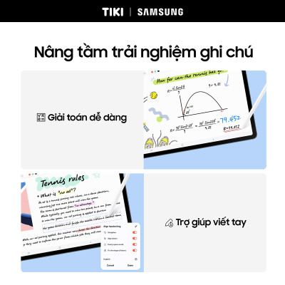 Máy Tính Bảng Galaxy Tab S10 FE Wifi (8GB/128GB) - Hàng Chính Hãng