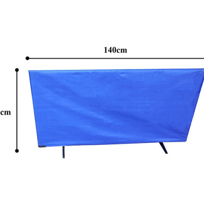 Ring chắn bóng bàn dài 140cm rộng 75cm, bạt quây chắn bóng bàn cho gia đình và câu lạc bộ thể thao