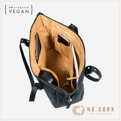 Túi Đeo Vai Nữ Satchel - HGcork Corkor CK149 - Da Cork Thực Vật Cao Cấp - Hàng Chính Hãng, Sản Xuất Tại Bồ Đào Nha