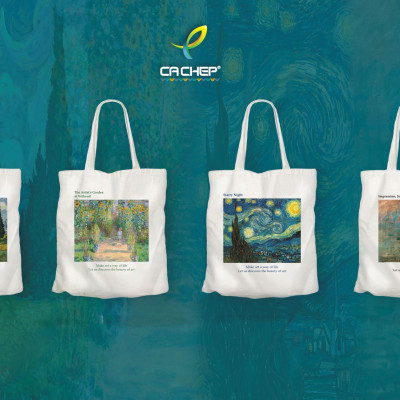 Túi Canvas - Impression, Sunrise - Monet