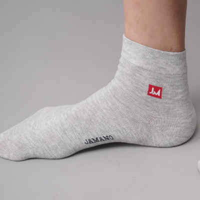 Combo 10 đôi tất vớ nam cổ dài cotton Organic kháng khuẩn khử mùi JAMANO