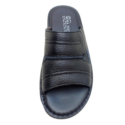 Dép Nam Quai Ngang HÀ NAM Da Bò Thật Cao Cấp DN249