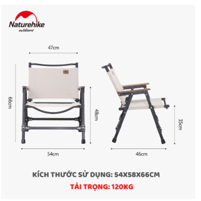 Ghế gấp gọn có thể tháo rời NatureHike NH21JJ002