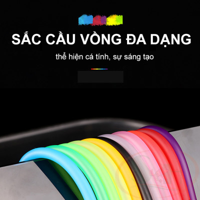 Dây ống oxy co2 Reaboon Airline nhiều màu silicone pvc dẻo dẫn khí thay nước bể cá tép