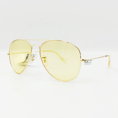 KÍNH MÁT PHI CÔNG NAM- NỮ, GỌNG NHUYỄN, TRÒNG KÍNH MÀU VÀNG THỜI TRANG, ĐEO BAN NGÀY VÀ LÀ KÍNH CHUYÊN DỤNG BAN ĐÊM, CHÍNH HÃNG JUBILANT J90074-C2