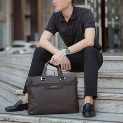 Cặp Laptop Da Nam Gianni Conti Italy 581263DBR