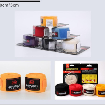 Băng quấn tay võ thuật, boxing KB802 dài 2.5m nhiều màu bằng vải mềm mại, thuận tiện cho người sử dụng