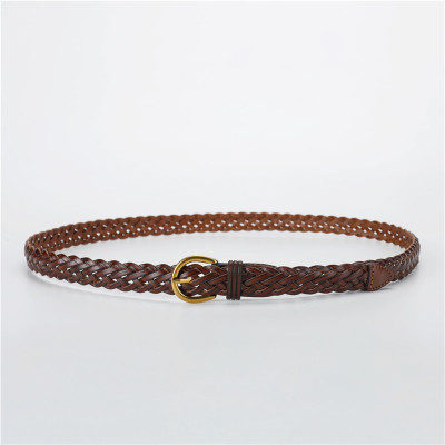 Thắt lưng Nữ bản nhỏ kiểu bện thời trang 