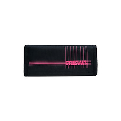 Ví Dài Đen Chữ Hồng 5THEWAY aka /PUBLIC ICON/ LONG WALLET in HOT PINK 