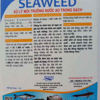 Thuốc diệt ngoại kí sinh cho cá Anova Seaweed