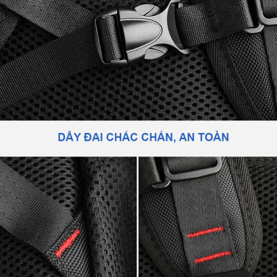 Balo laptop du lịch đi phượt thời trang dung tích siêu lớn hàng chính hãng YVan 1822