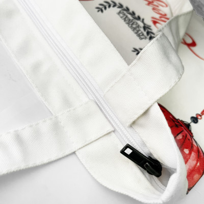 Túi canvas GIADO, túi vải bố, túi tote mẫu Huế Pháp - Việt chính yếu Quốc Học