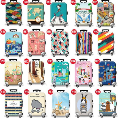 Túi bọc bảo vệ vali -Áo vỏ bọc vali - Gấu Vui Nhộn H113