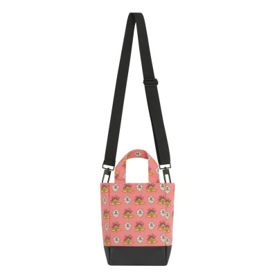 Cath Kidston - Túi đeo chéo/Organic Cotton Small Tote - Stamp Paisley - Pink