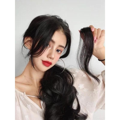 Tóc mái hất thật cao cấp 100% - 2 mái bay hất