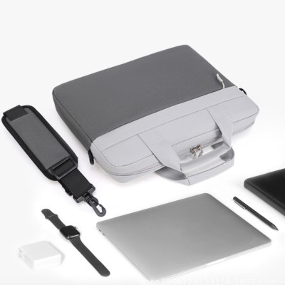 Túi xách chống sốc laptop máy tính surface, túi công sở nam nữ đeo chéo cặp đựng laptop