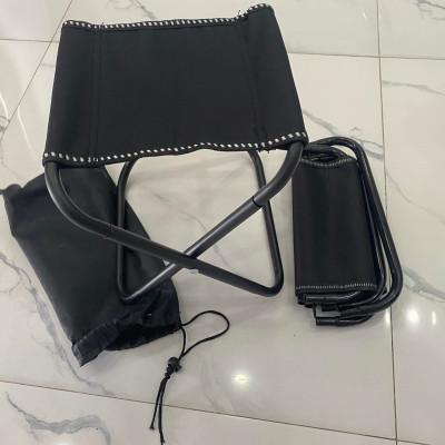 Ghế Xếp Inox Ghế Câu Cá Gấp Gọn Mini Bỏ Túi Dễ Dàng Mang Khi Du Lịch Dã Ngoại 