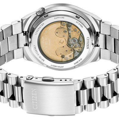 Đồng Hồ Nam Citizen Dây Kim Loại Máy Cơ-Automatic NJ0150-81Z - Mặt Vàng (Sapphire)