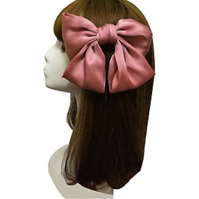 Dây buộc tóc Scrunchies lụa dáng dài dễ thương HD78