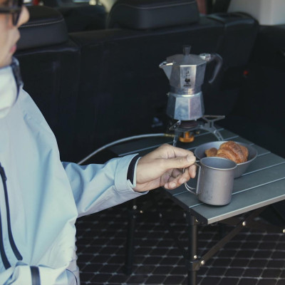 Bàn cắm trại nhôm siêu nhỏ gọn NatureHike CNH22JU050