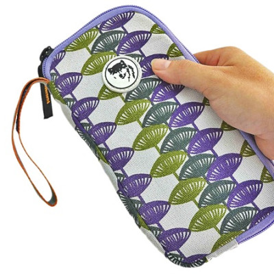 Ví Cầm Tay Mikkor Organiser Limited OL 002 - Họa Tiết Quạt