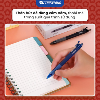 Bút gel Hoshi Thiên Long GEL-047/HS - Công nghệ Nhật Bản